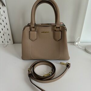 Steve Madden Taupe Satchel Bag